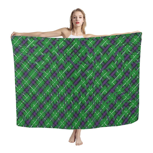 Clan MacDonald of the Isles Tartan Chiffon Scarf