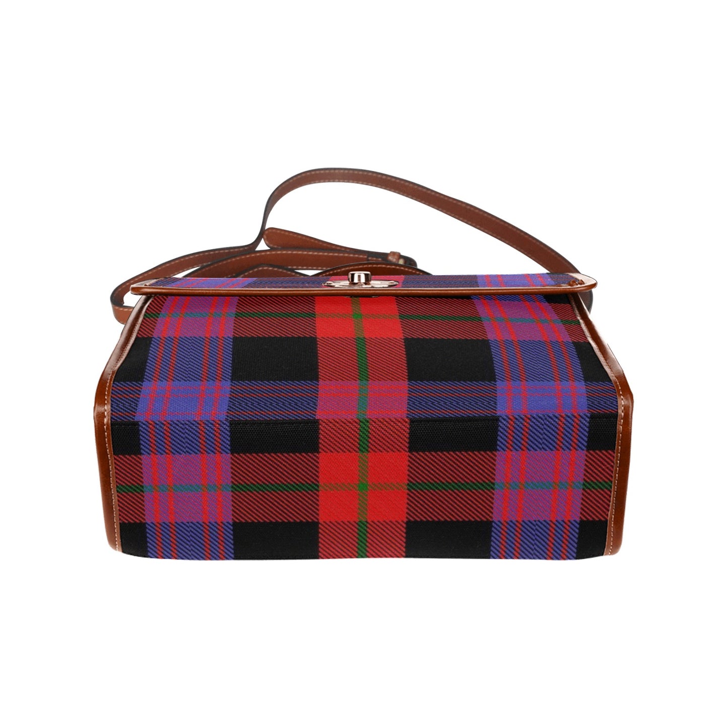 Clan Brown Canvas Handbag