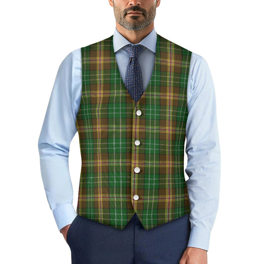 Clan MacShane Tartan Waistcoat