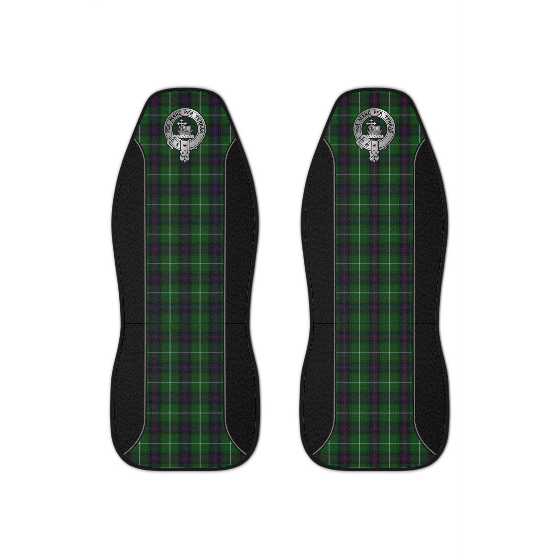 Clan MacDonald Crest & Tartan Car Seat Covers