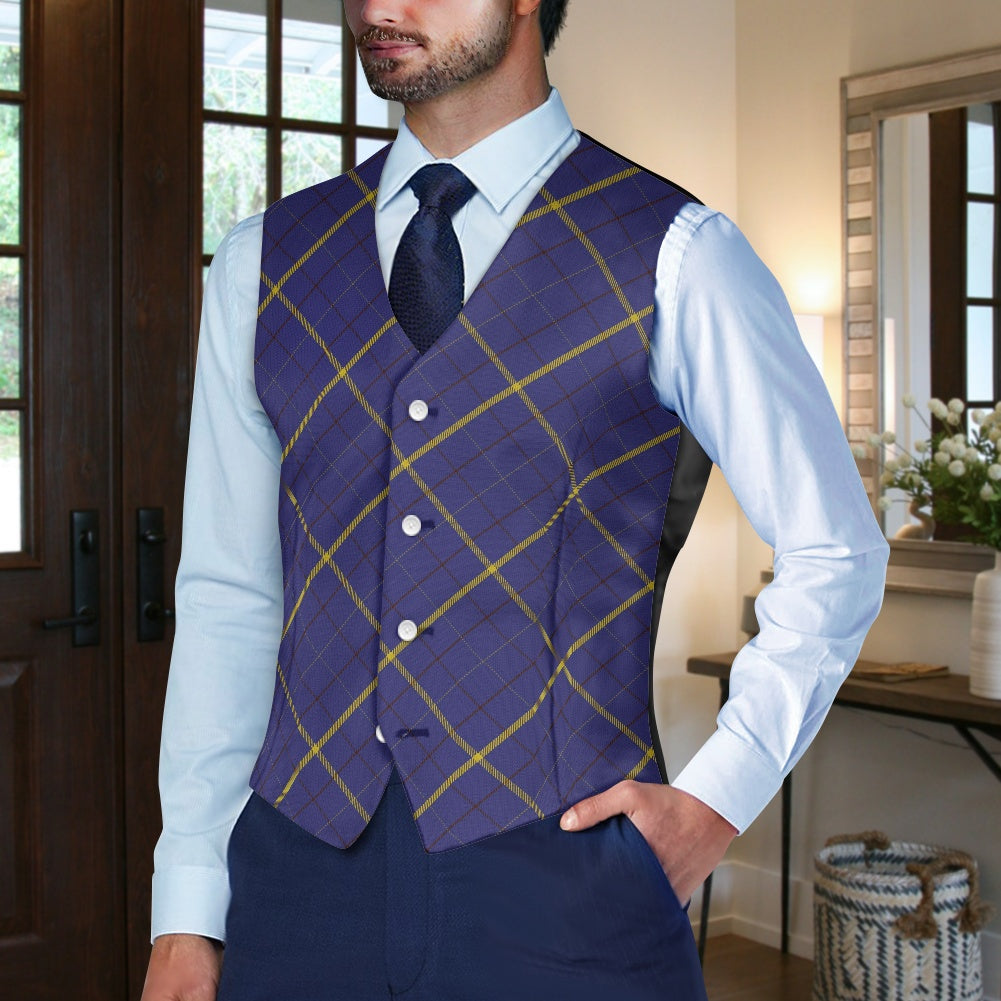 Clan Pearson Tartan Suit vest jacket