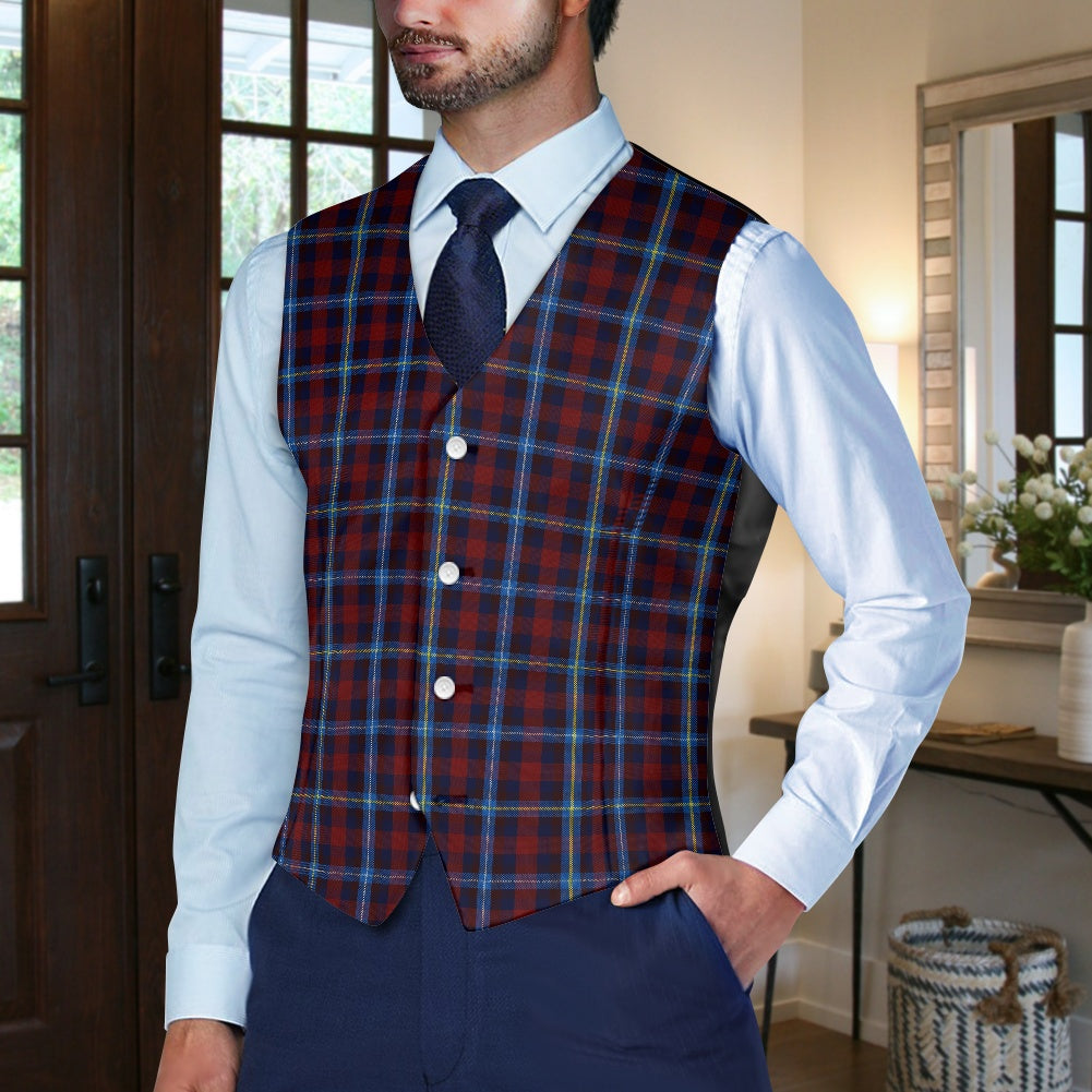 Highland Titles Tartan Suit vest jacket