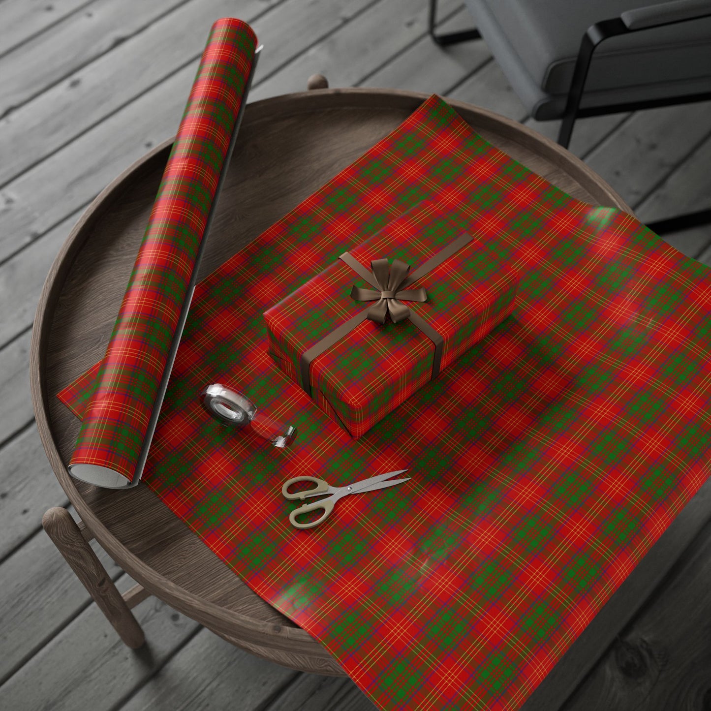 Clan Burns Tartan Wrapping Papers