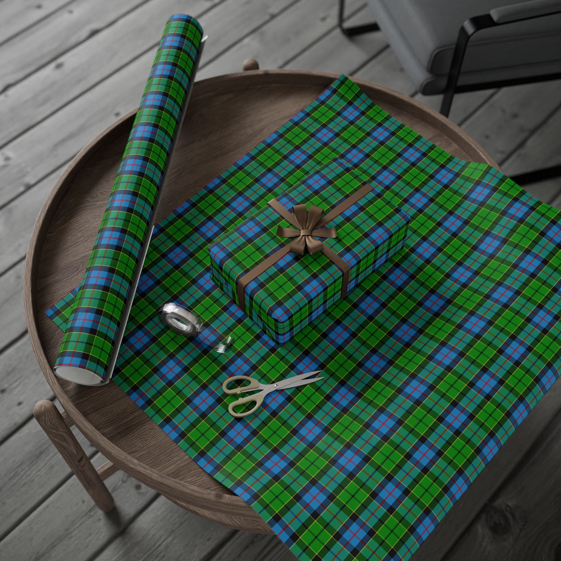 Clan Forsyth Tartan Wrapping Papers