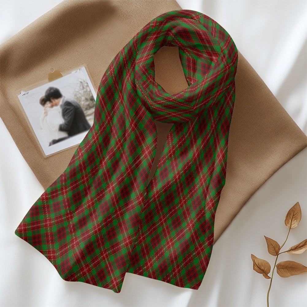 Clan Ainslie Tartan Fluffy scarf