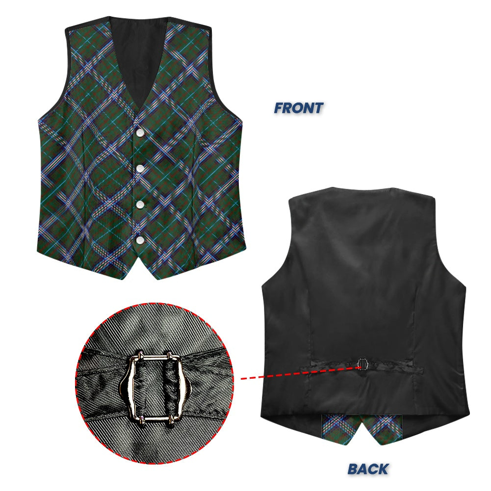 US State - Missouri Tartan Suit vest jacket