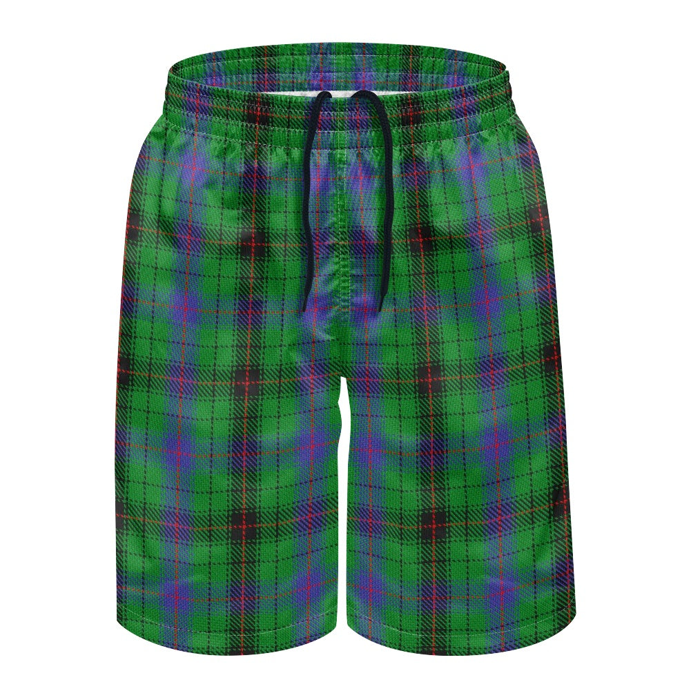 Clan Davidson Tartan Beach Shorts