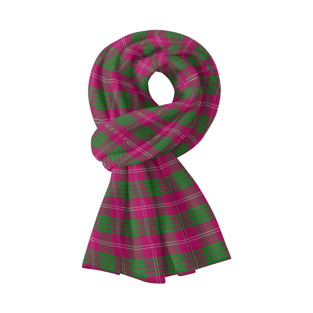 Clan Crawford Tartan Fluffy scarf