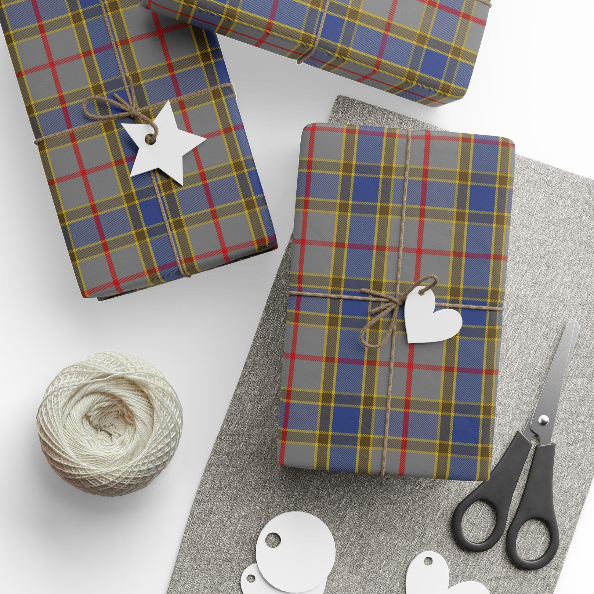 Clan Balfour Tartan Wrapping Papers