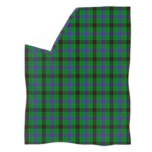 Clan Davidson Tartan Blanket