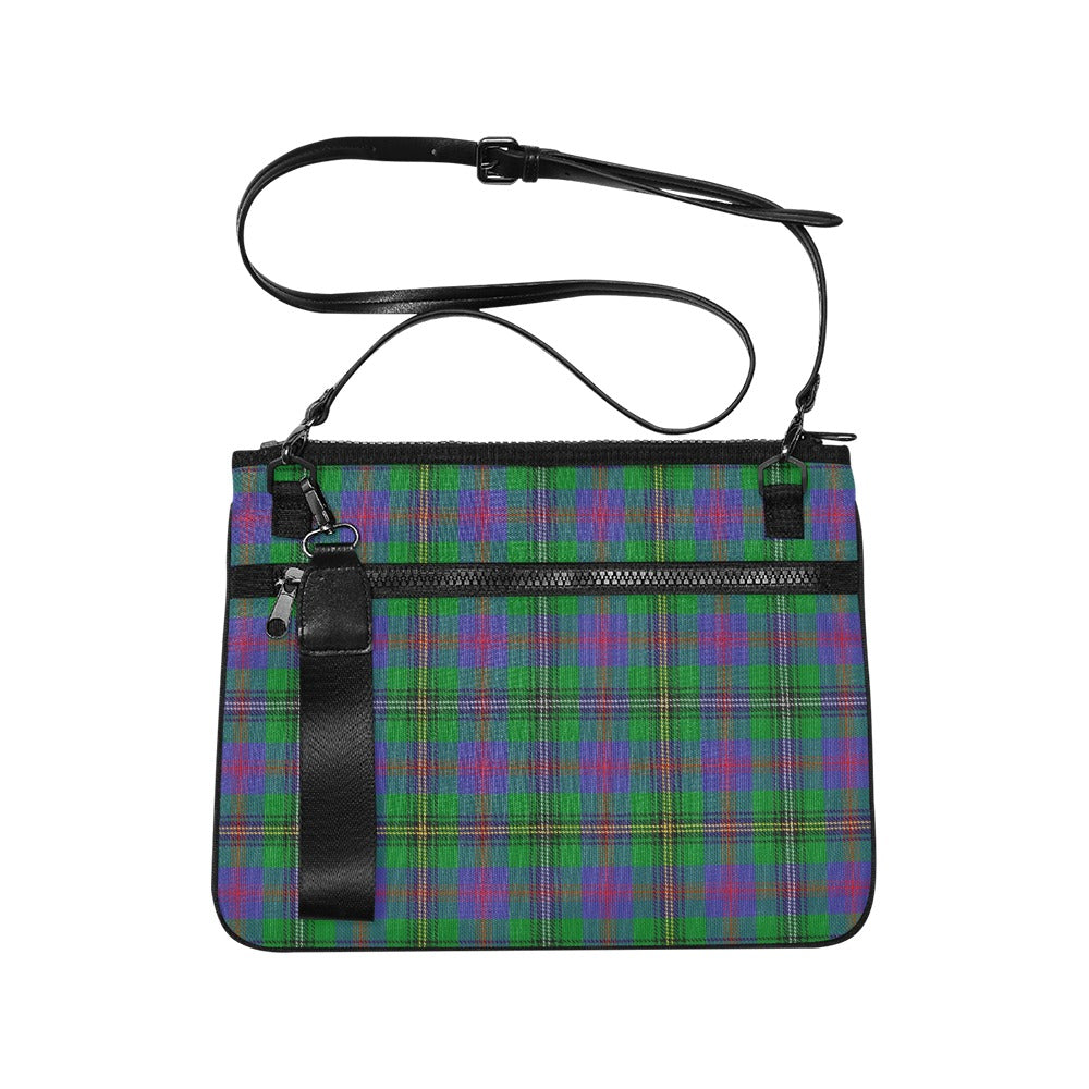 Clan Wood Tartan Kilt Clutch Bag