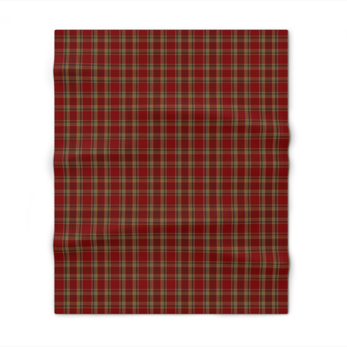Irish County Tyrone Tartan Throw Blanket