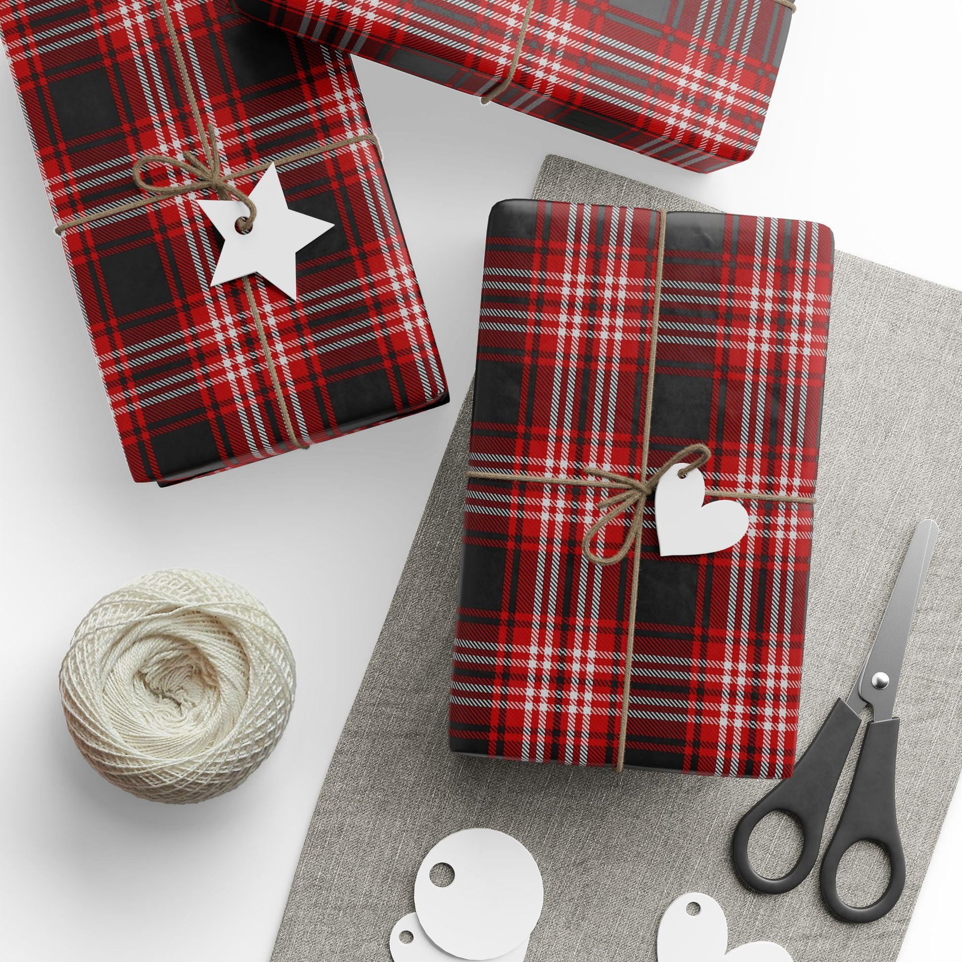 Clan Boswell Tartan Wrapping Papers