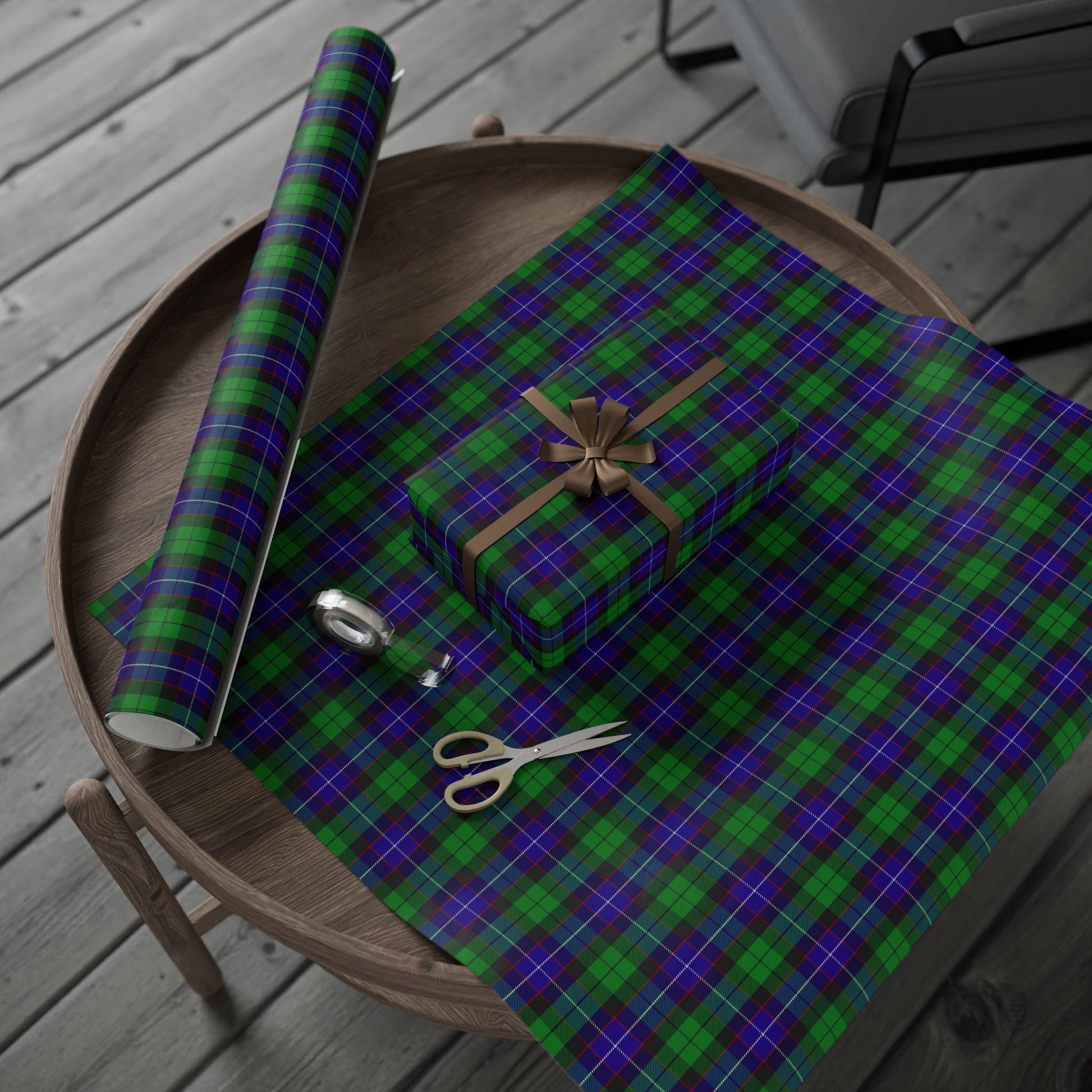 Clan Hunter Tartan Wrapping Papers
