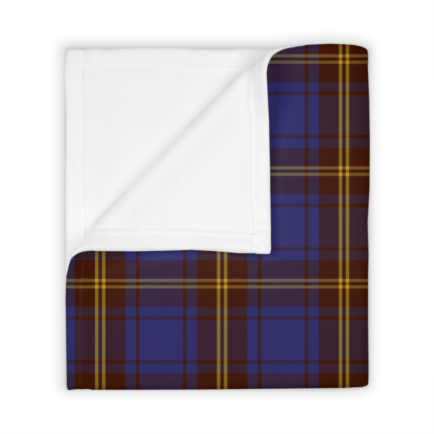 Irish County Sligo Tartan Throw Blanket
