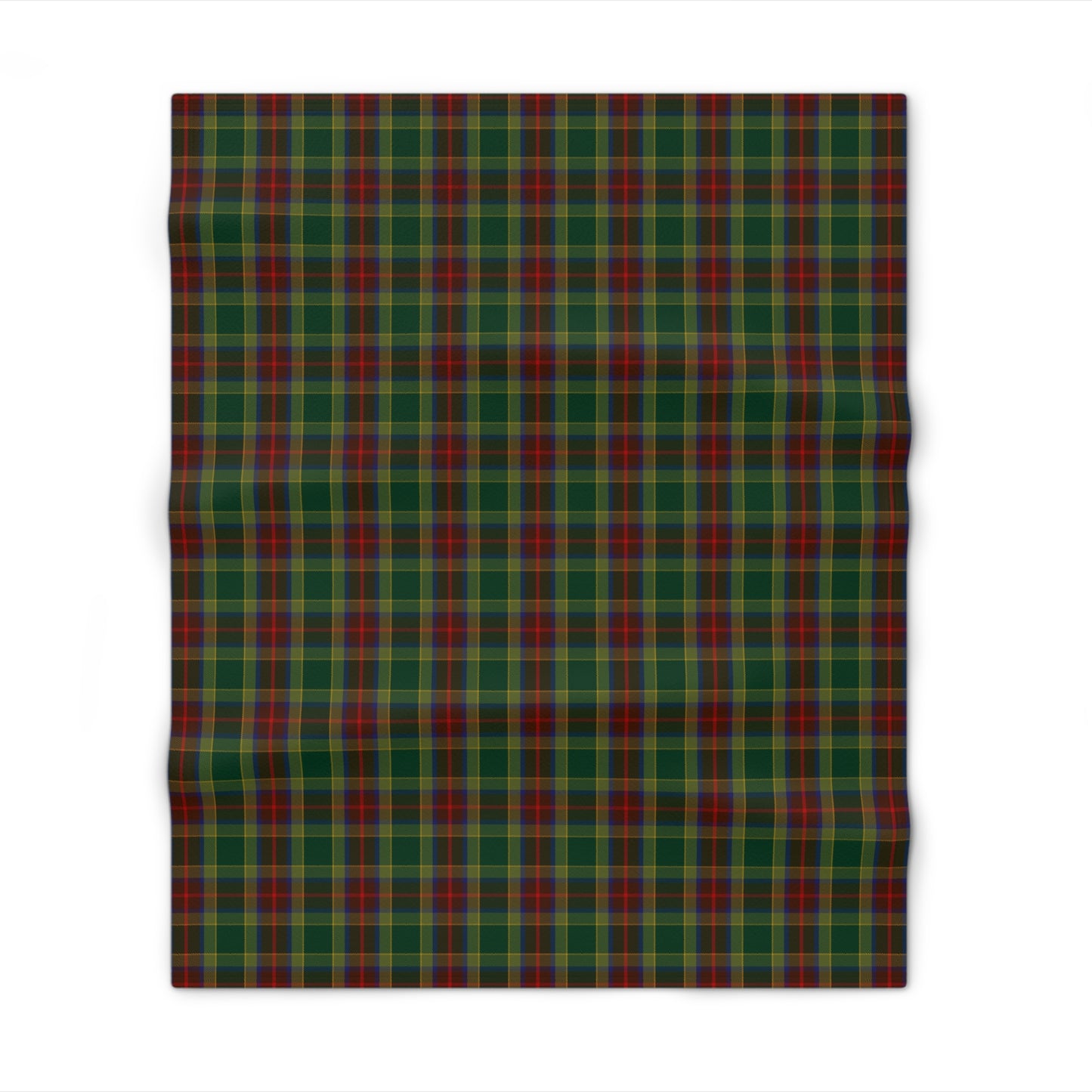 Irish County Waterford Tartan Throw Blanket
