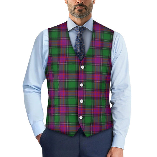 US State - New Hampshire Tartan Suit vest jacket
