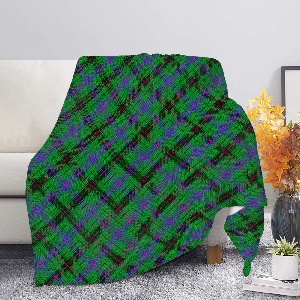Clan Davidson Tartan Blanket