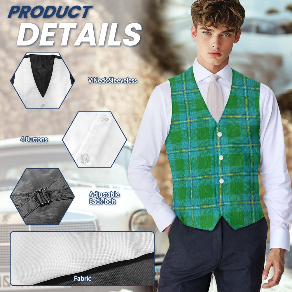 Clan Irving Tartan Waistcoat
