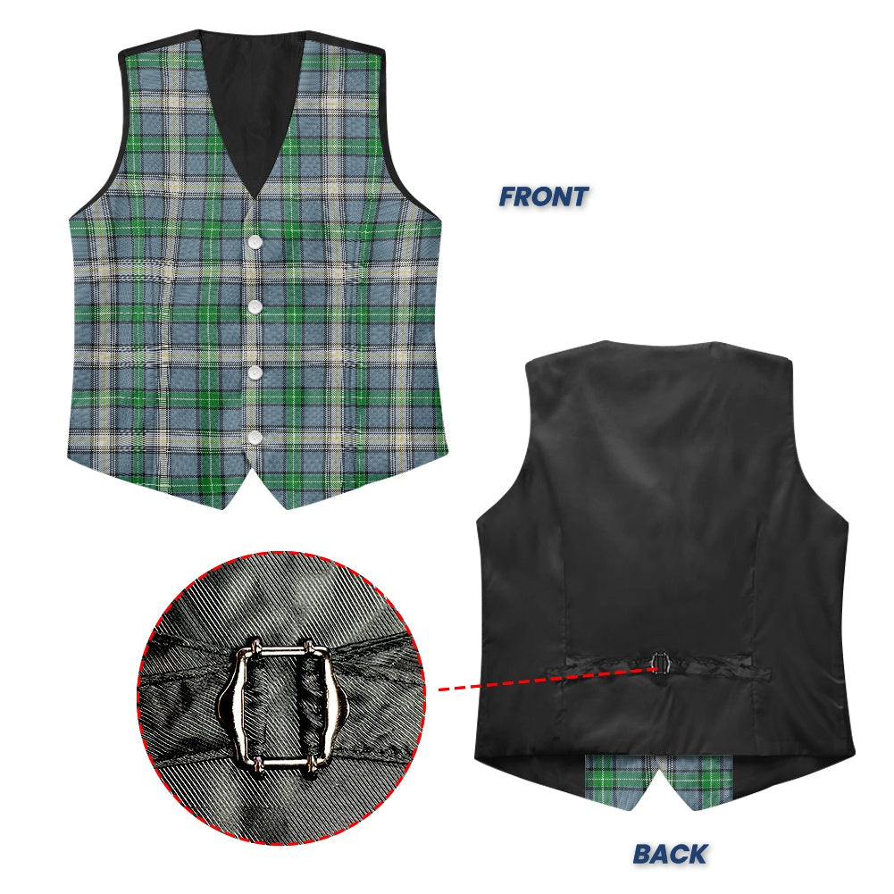 Clan MacDowall Tartan Waistcoat