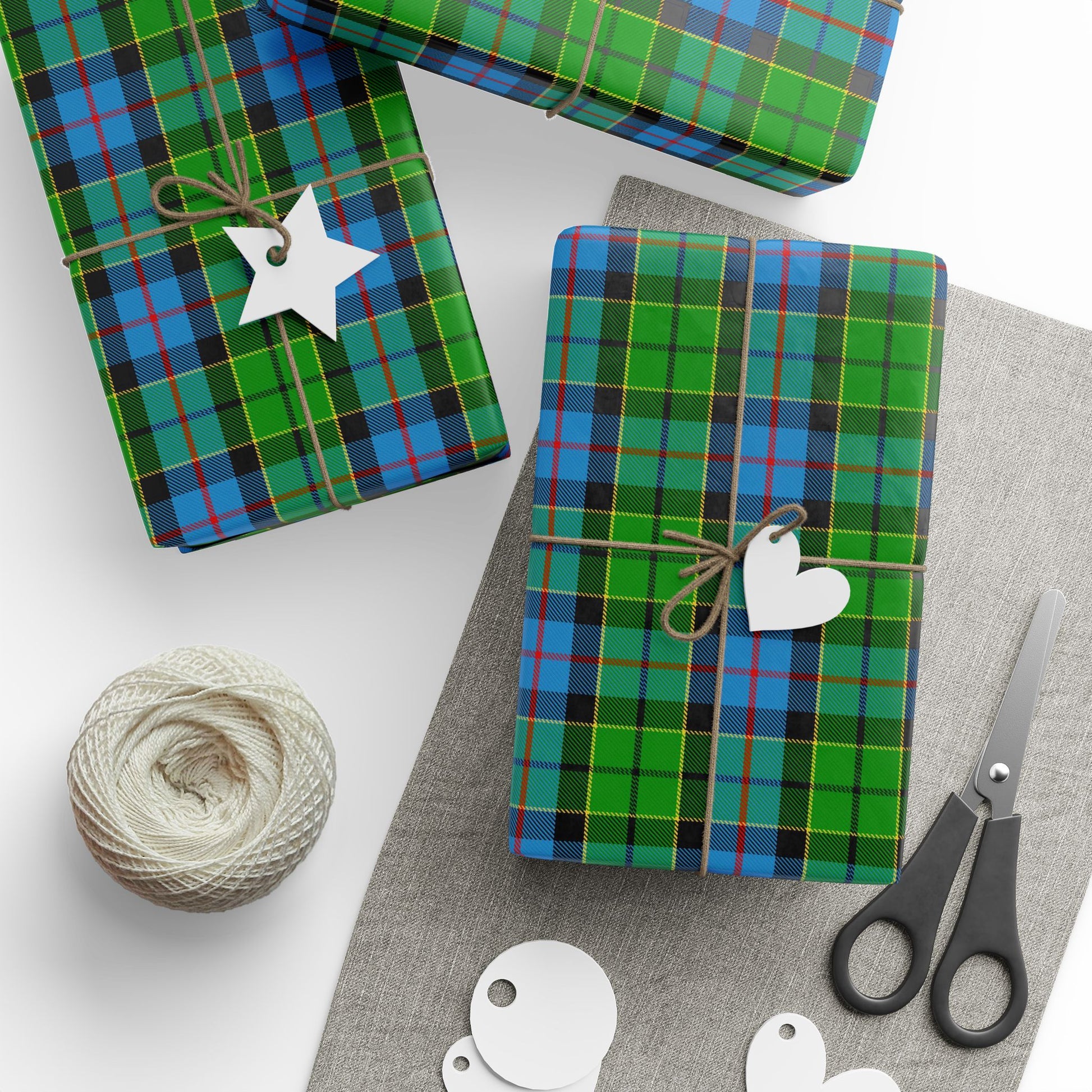 Clan Forsyth Tartan Wrapping Papers