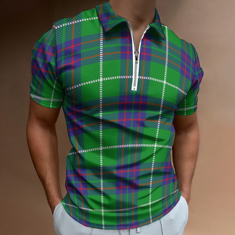 Clan MacIntyre Tartan Short sleeve polo shirt