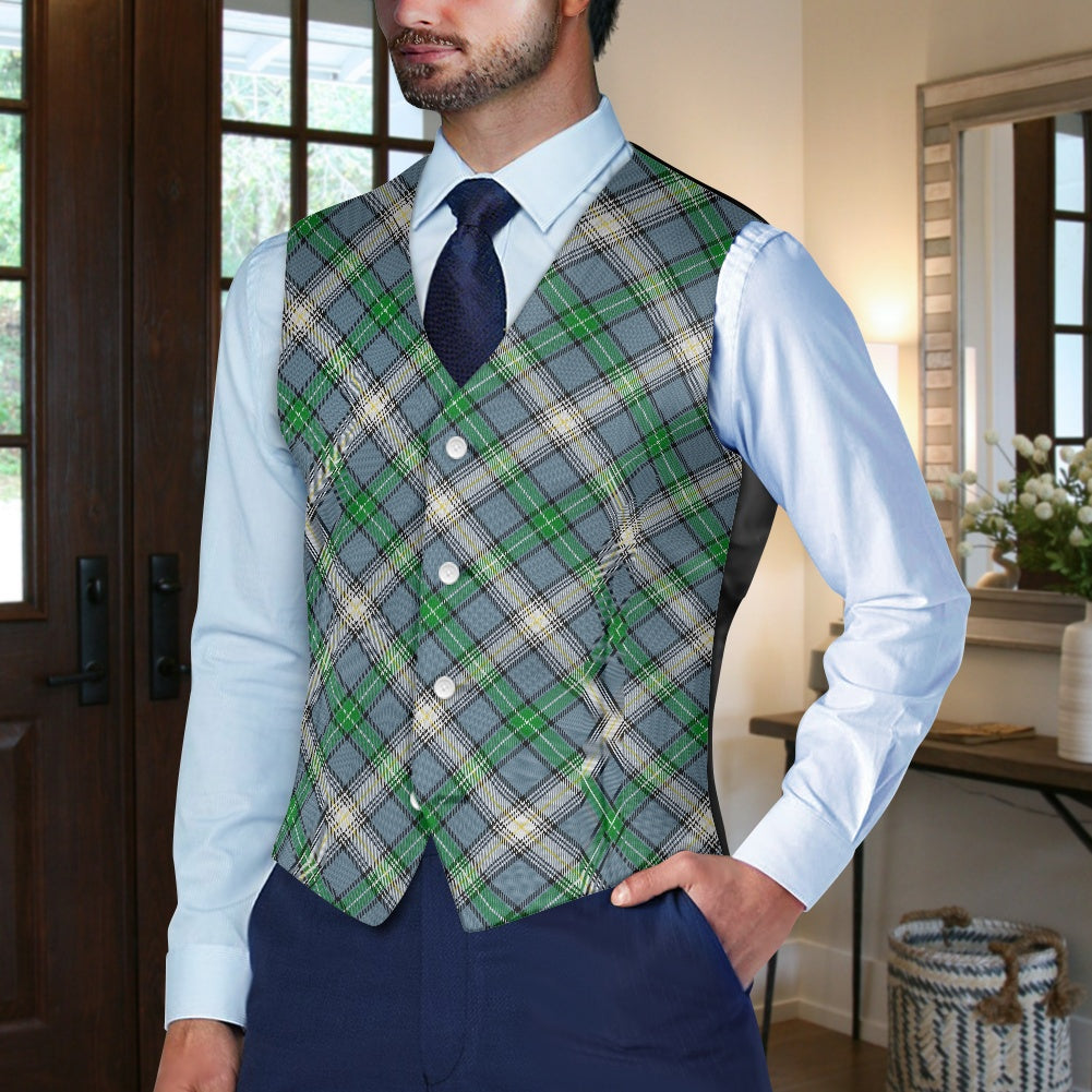 Clan MacDowall Tartan Waistcoat