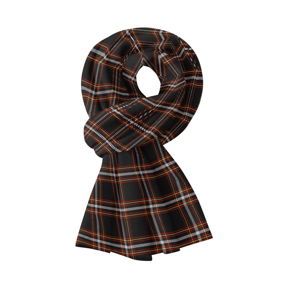 Black Country Tartan Fluffy scarf