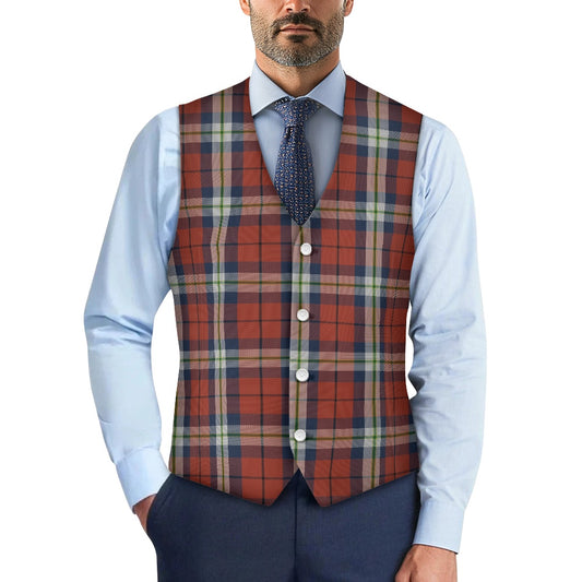 Breizh | Breton | Bretagne Bro-Sant-Malou Tartan Suit vest jacket