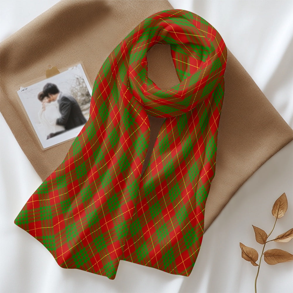 Clan Cameron Tartan Fluffy scarf