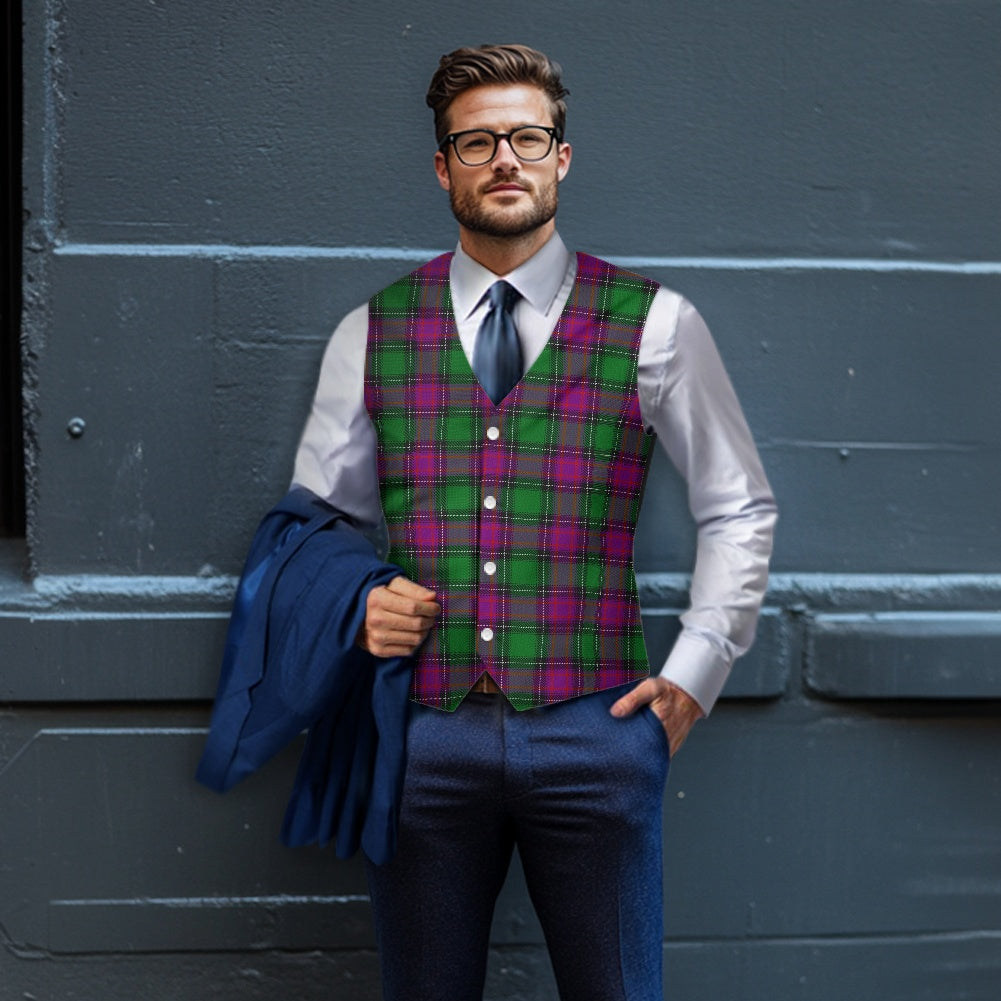 US State - New Hampshire Tartan Suit vest jacket