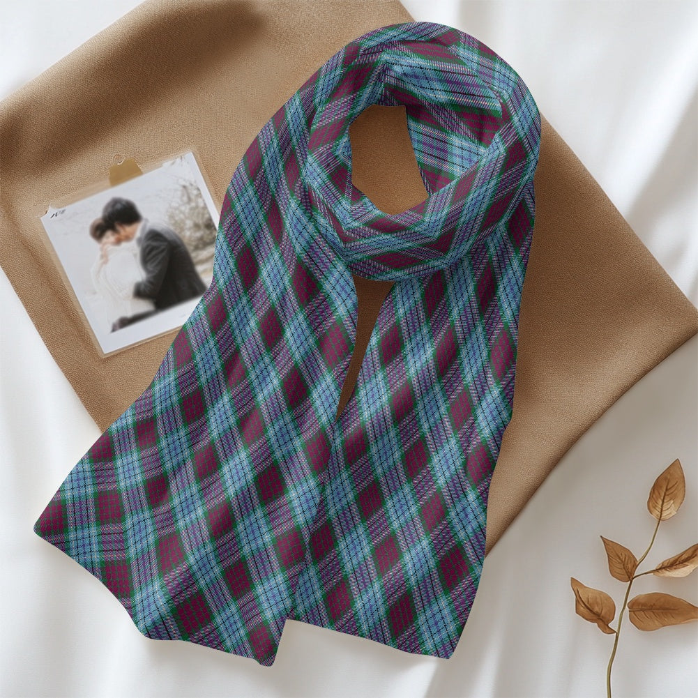 Dun Broch Tartan Fluffy scarf