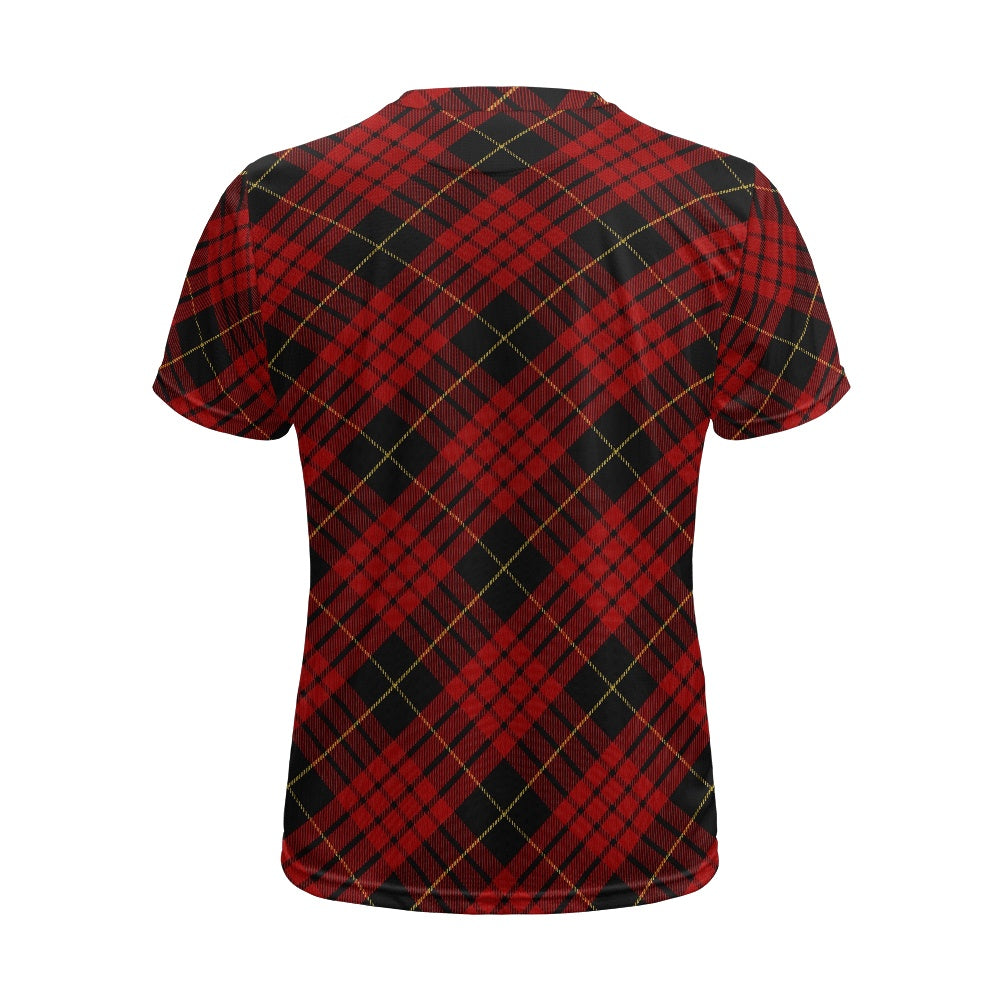 Clan MacQueen Tartan Football Shirt