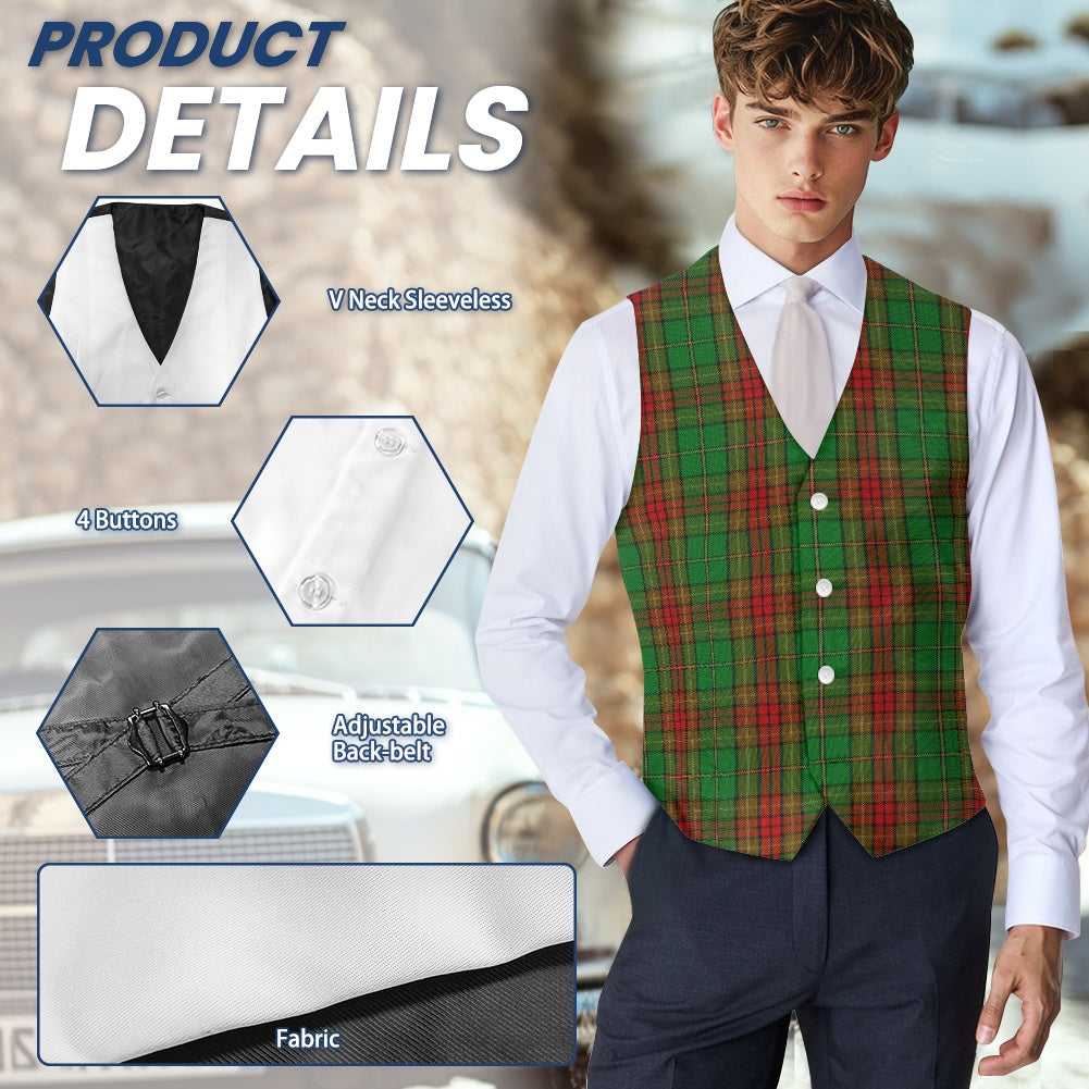Irish County Cavan Tartan Waistcoat