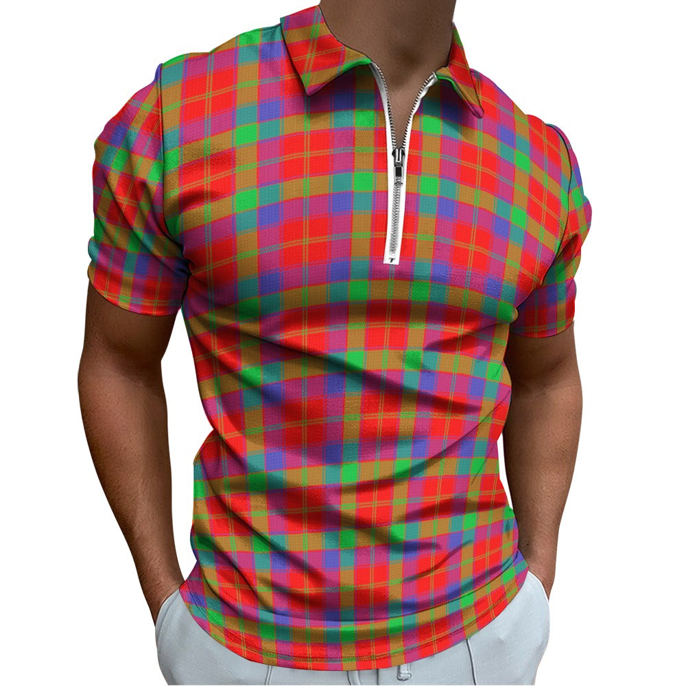 Clan Donnachaidh Tartan Short sleeve polo shirt