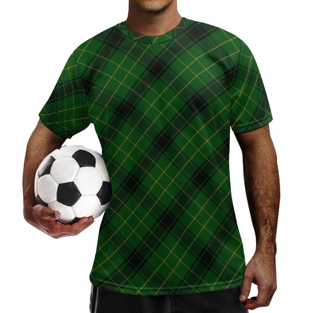 Clan MacArthur Tartan Football Shirt