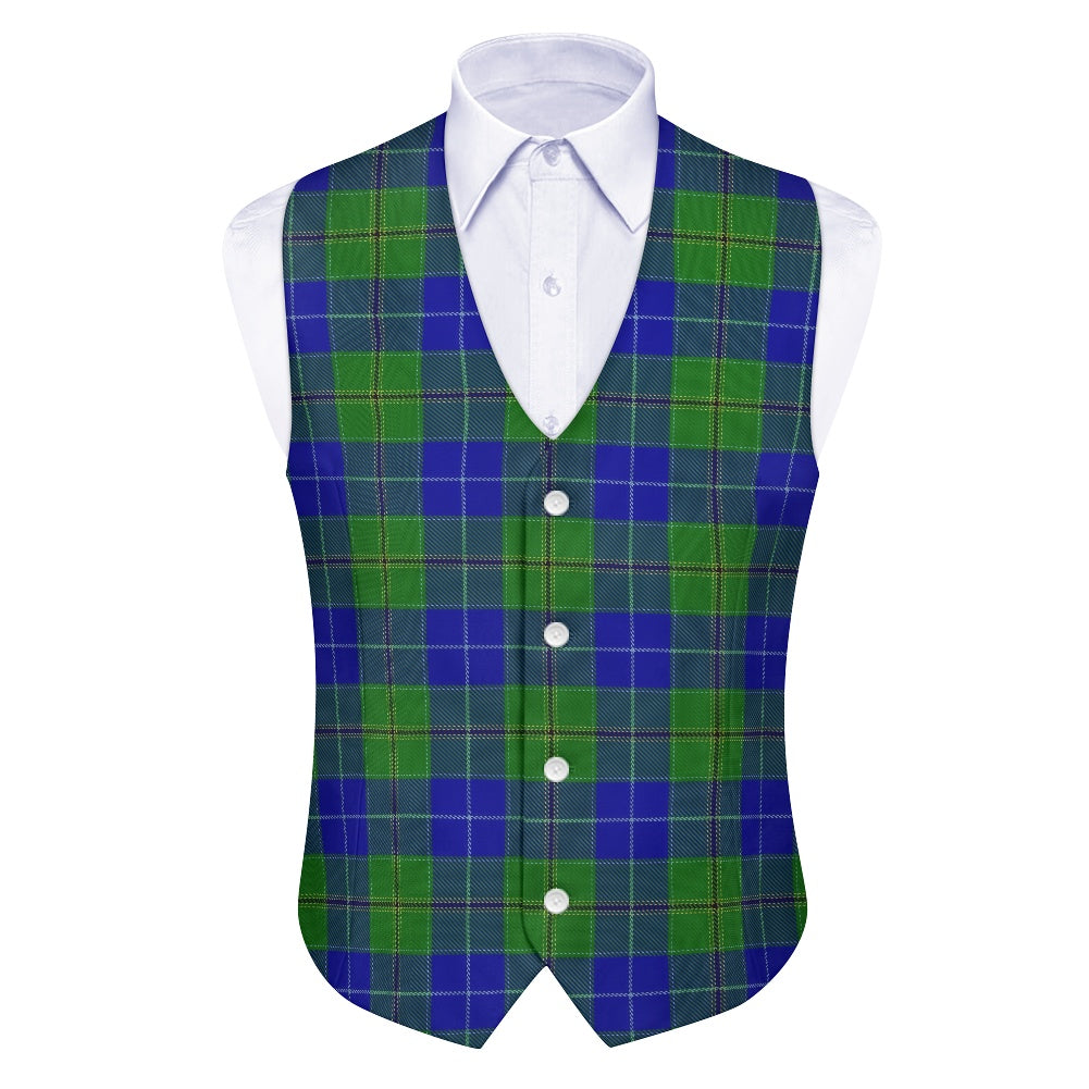 Clan MacClurg Tartan Waistcoat