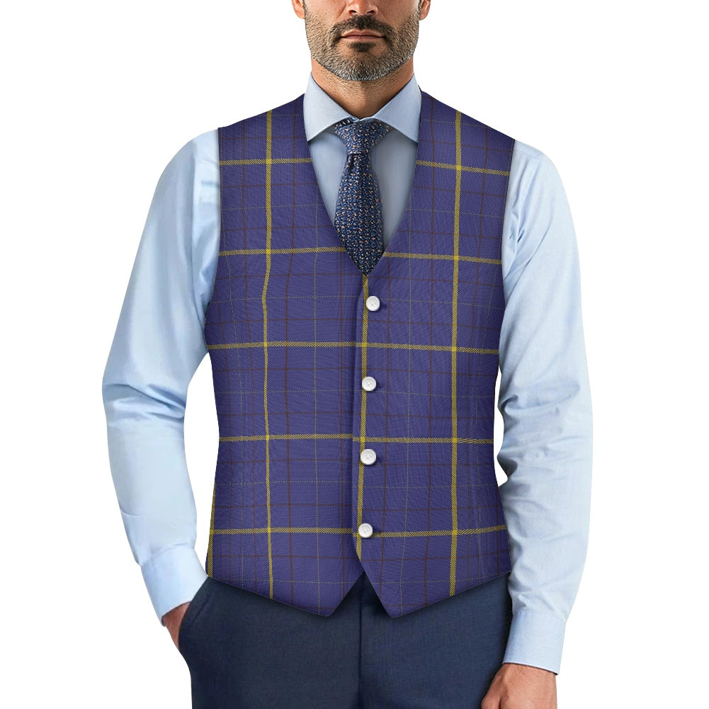 Clan Pearson Tartan Suit vest jacket