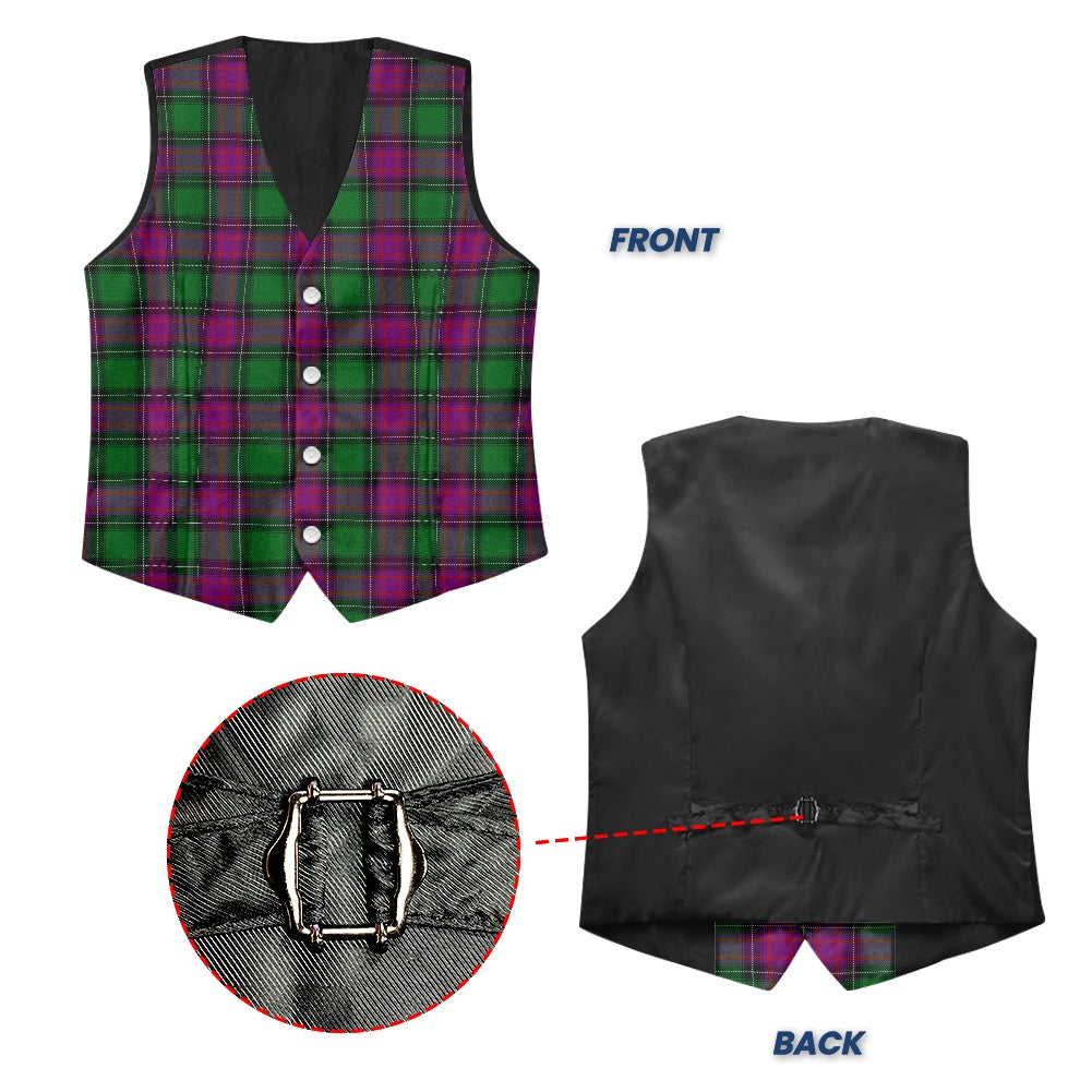 US State - New Hampshire Tartan Suit vest jacket
