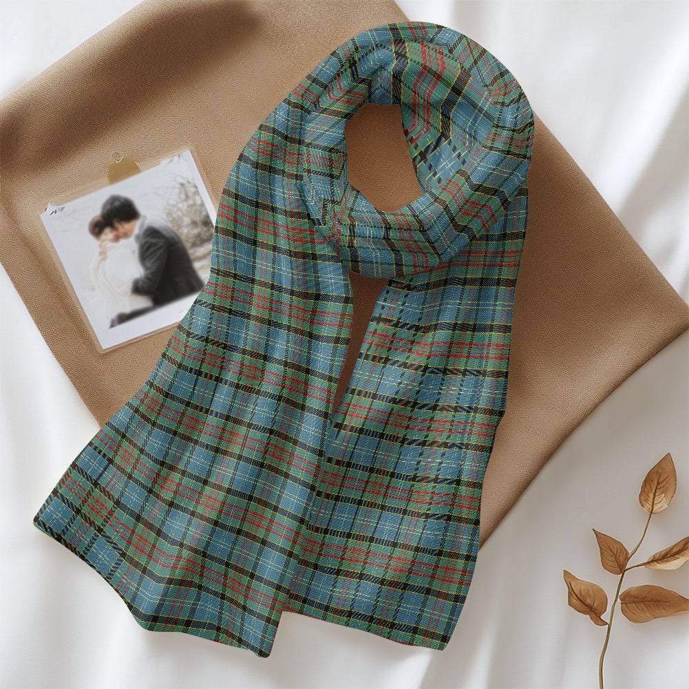 Paisley District Tartan Fluffy scarf