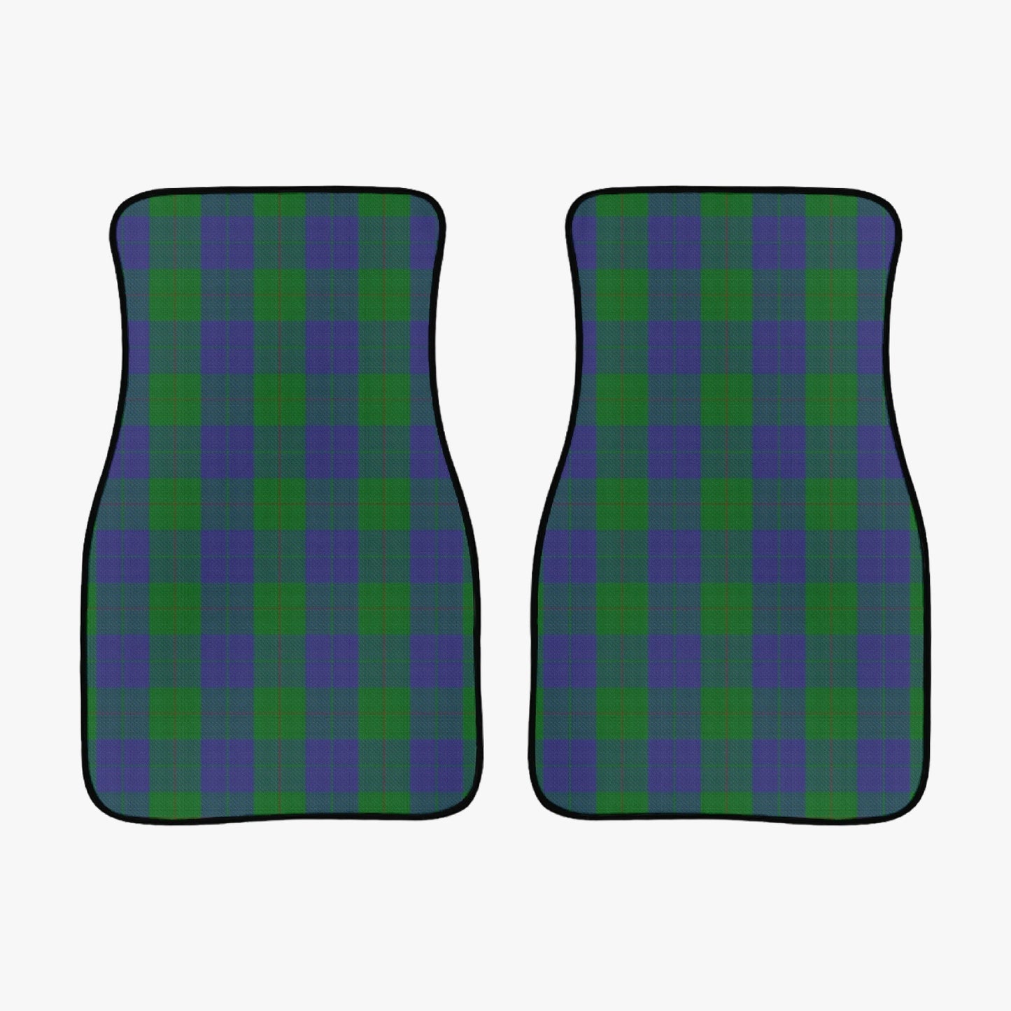 Clan Barclay Tartan Car Floor Mats - 2Pcs