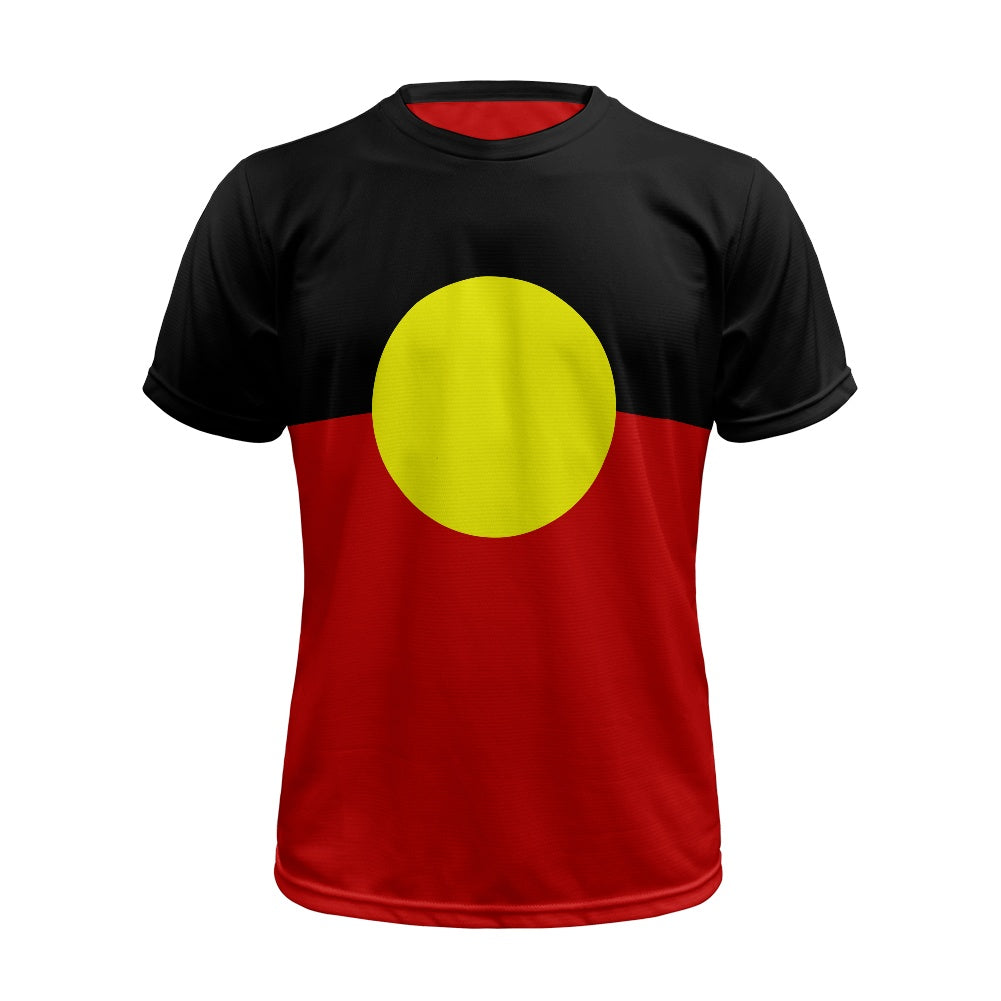 Aboriginal Flag Football Shirt