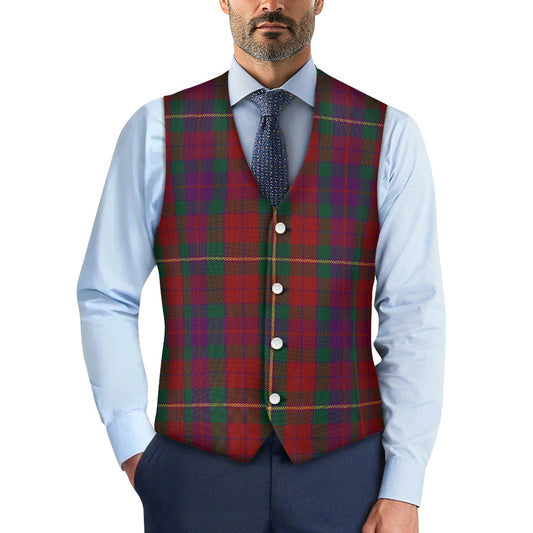 Irish County Clare Tartan Waistcoat