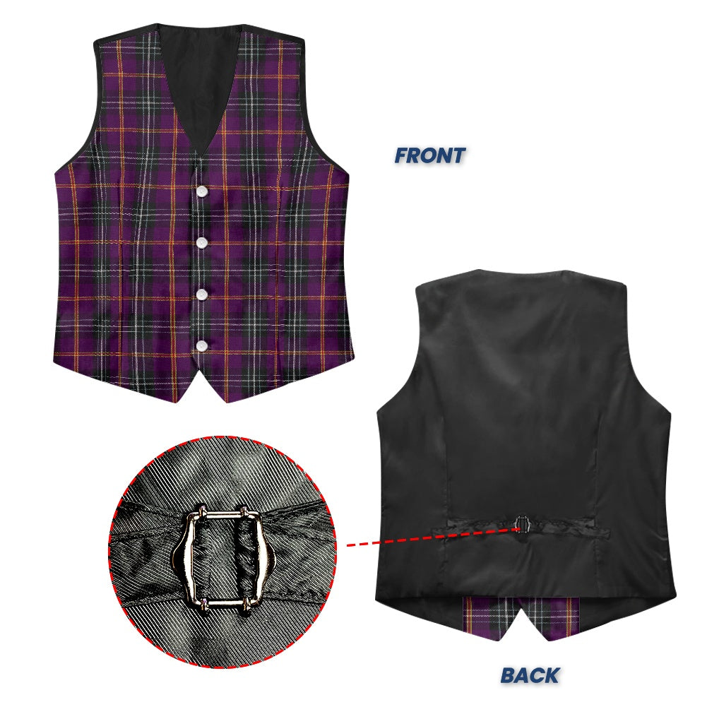 Cornish Curnow Tartan Suit vest jacket
