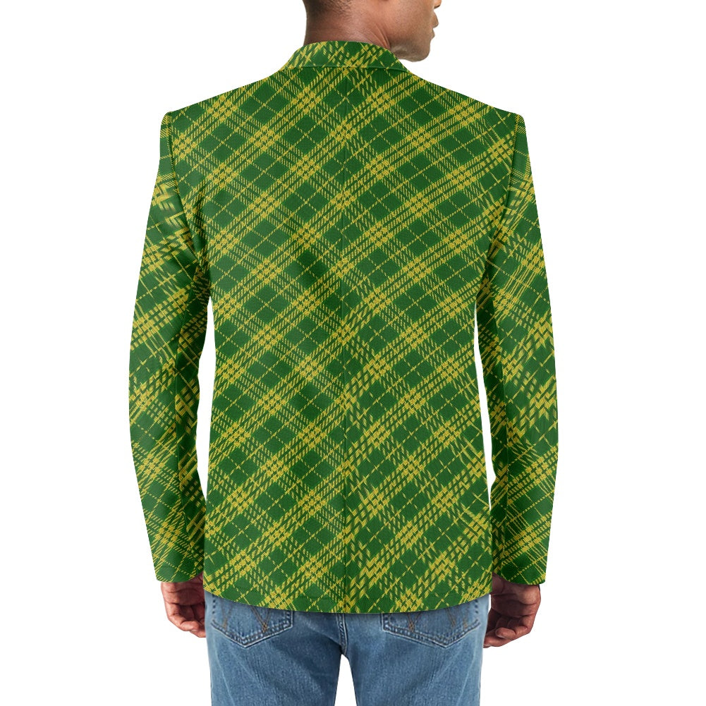 North Dakota Tartan Men's casual blazer