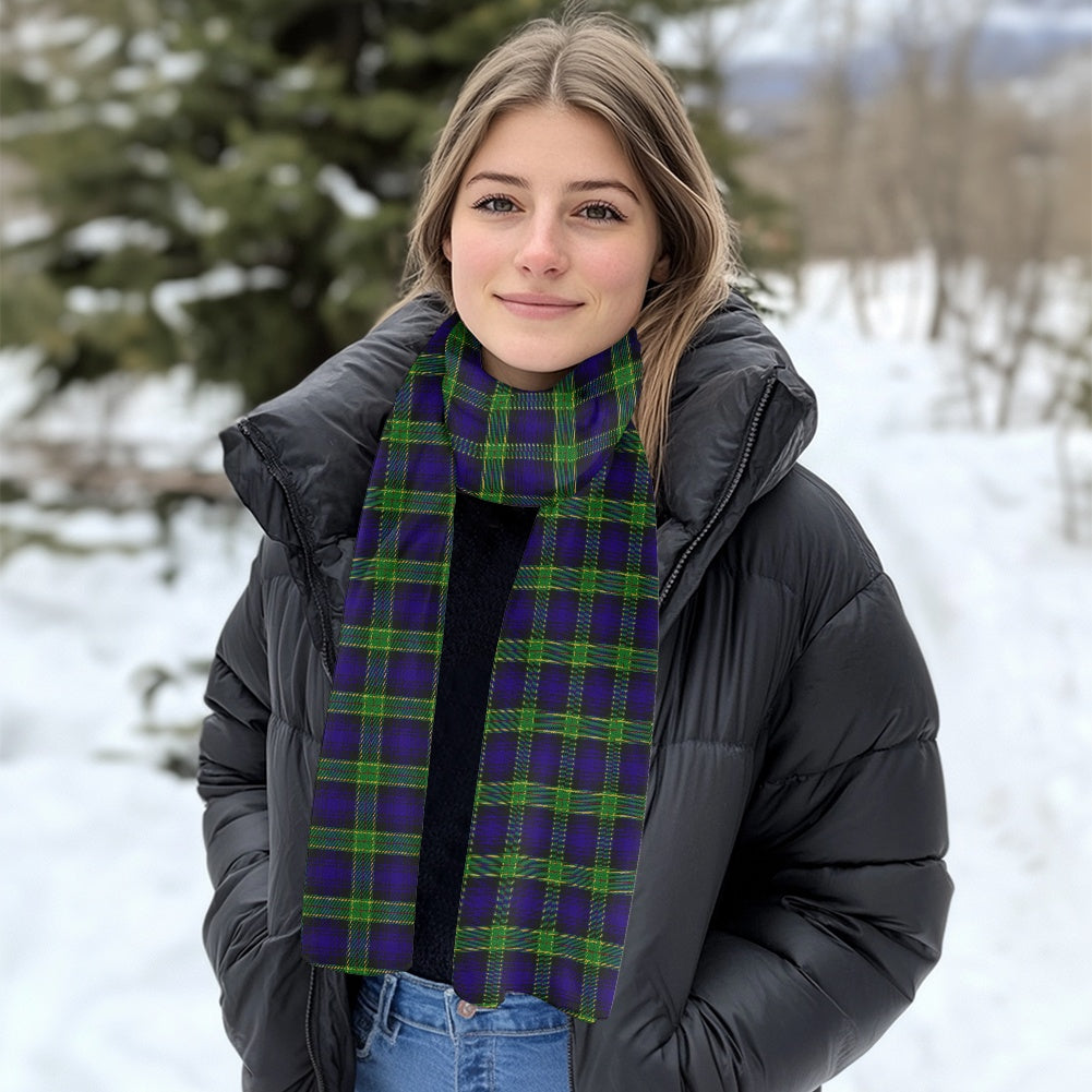 Clan Barnes Tartan Fluffy Scarf
