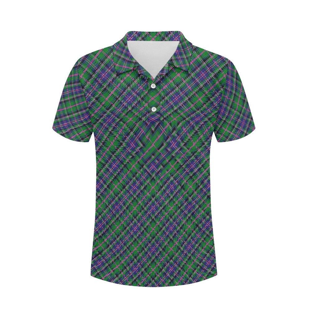 Clan Cooper Tartan Polo Shirt
