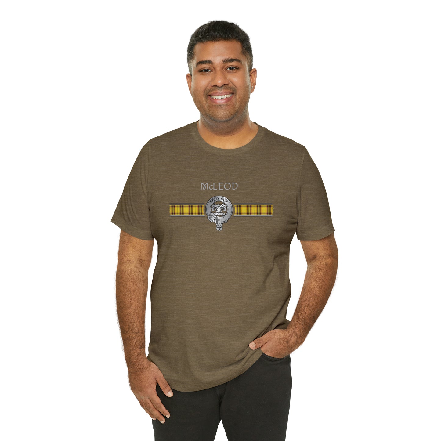 Clan McLeod Crest & Tartan | Unisex T-Shirt