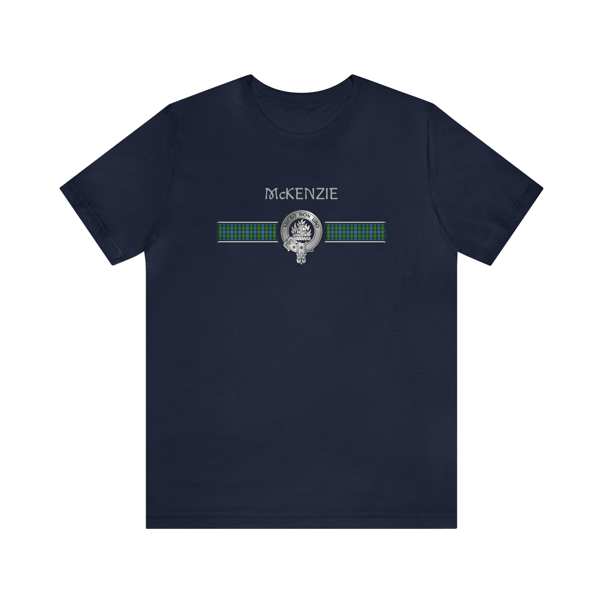 Clan McKenzie Crest & Tartan | Unisex T-Shirt