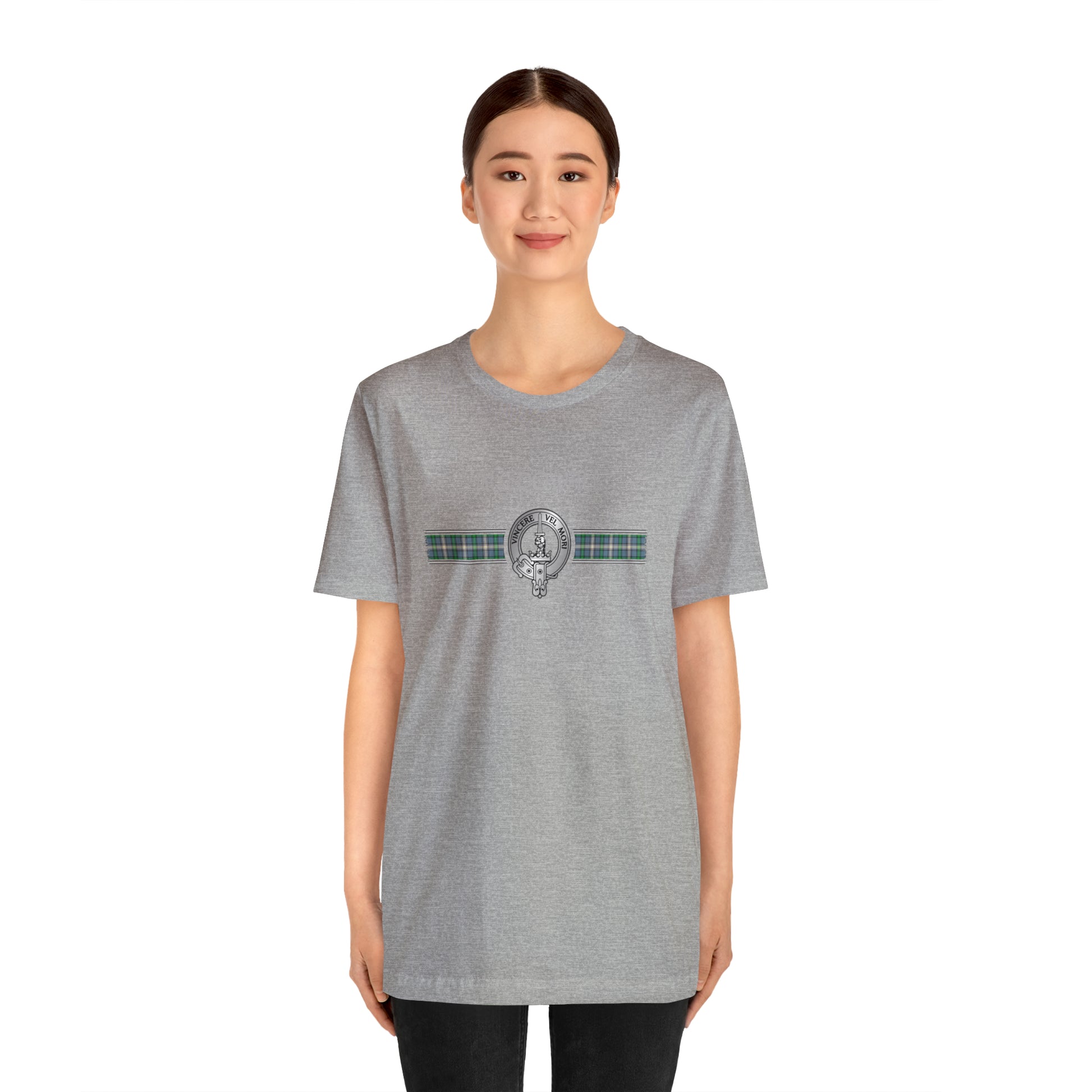 Clan MacDowall Crest & Tartan | Unisex T-Shirt